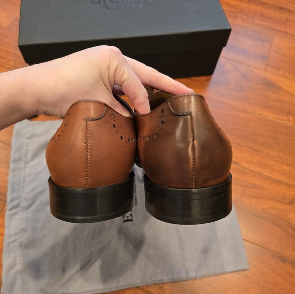 Allen Edmonds Luca Derby Wingtip Leather Men's Size 9.5D - Picture 7 of 10